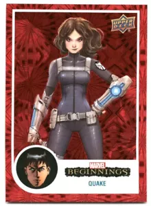 2022 Upper Deck Marvel Beginnings Vol.2 Quake #146 Red Supernova - Picture 1 of 2