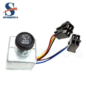 Electric Windshield Wiper Switch Fits for Peterbilt 220 378 379 387 7560026 - Picture 1 of 6