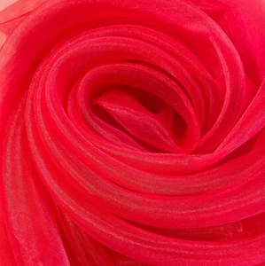 Organza Red Christmas Bow Front Door Traditional Door Decoration Fabric DIY - Picture 1 of 37