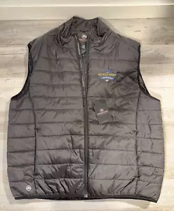 NWT Stormtech Performance Puffer Vest Men's 2XL Black Zip Up Logo New - Picture 1 of 12