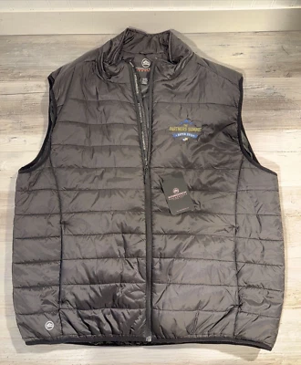 NWT Stormtech Performance Puffer Vest Men's 2XL Black Zip Up Logo New - Image 1 of 4