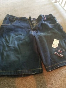 NEW Bugle Boy Mens Relaxed Fit Medium Wash Denim Jean Shorts 44 - Picture 1 of 4