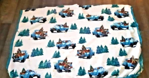 The Pioneer Woman Truck Plush Throw 50" x 72" Christmas Holiday Blanket - Picture 1 of 4