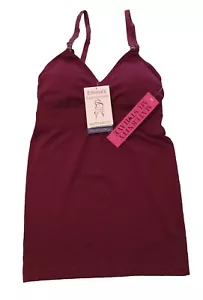 Emma's Expressions Tank Womens Maternity One Size Nursing Cami Top Clip Down New - Picture 1 of 7