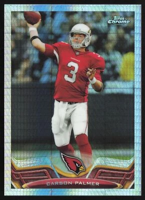 2013 Topps Chrome Prism Refractor 165/260 Carson Palmer #44 Arizona Cardinals - Image 1 of 2