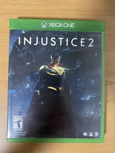 Injustice 2 Microsoft Xbox One Video Game DC Comics Superhero Complete w/ Manual - Picture 1 of 7
