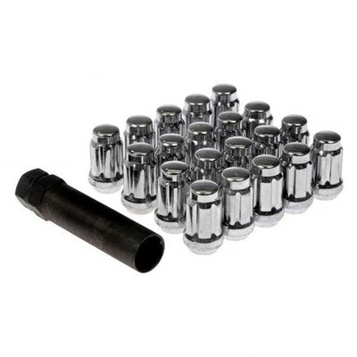 For Kia Forte/Rio 2019-2023 Wheel Lock Set Steel Chrome Fine Thread 5 Bolt Grade — 第 1/4 张图片