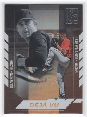 #DV-2 2022 Capstone Deja Vu Nolan Ryan/Justin Verlander Astros Foto 1 de 2
