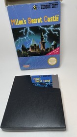 Milon's Secret Castle - Nintendo NES - Complete In Box CIB 