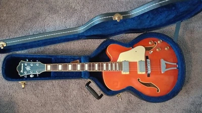 Ibanez Artcore AF75 Hollow Body Electric Guitar + Ibanez Hard Shell Case - Image 1 of 4