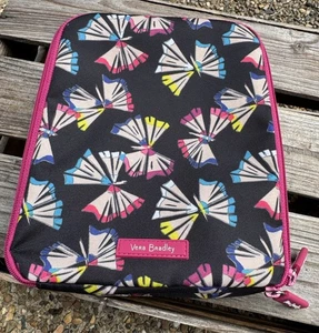Vera Bradley Lighten Up Butterfly Pattern Lunch Bunch Box Bag 18223-J80 - Picture 1 of 4