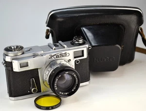 ¡TOTALMENTE REPARADO! CÁMARA RF SOVIÉTICA URSS "KIEV-4AM" + lente helios-103 f1.8/53 (5) - Imagen 1 de 8