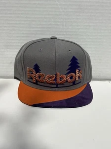Reebok SnapBack Gray And Purple New Adjustable - Picture 1 of 4