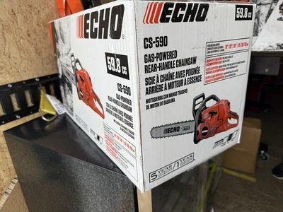Echo CS-590-20 Timber Wolf 20 in. 59.8 cc Gas 2-Stroke Rear Handle Chainsaw - Image 1 of 3