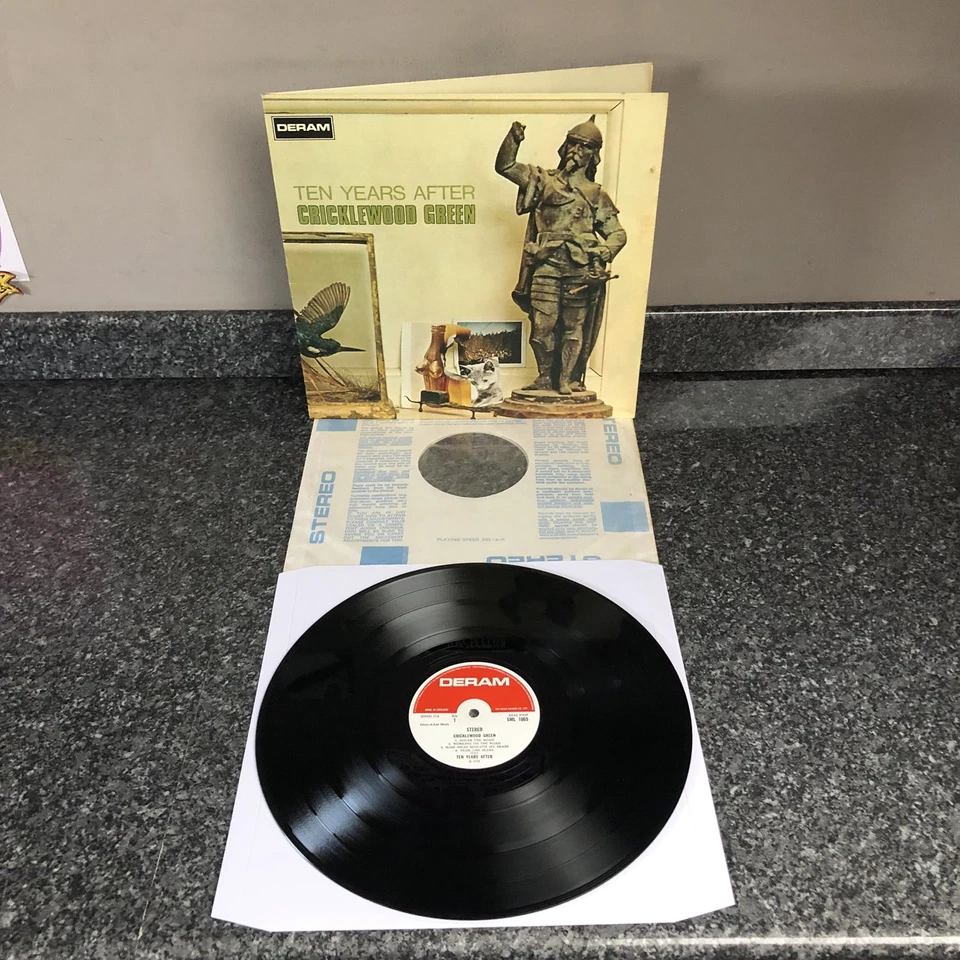 LP VINYL TEN YEARS AFTER CRICKLEWOOD GREEN UK 1ST STEREO PRESS + POSTER NM-/NM- - Image 1 of 4