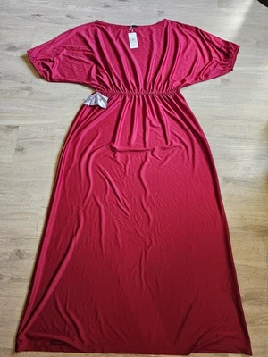 Maxi Vestido Rojo Kohkoh Talla XL Nuevo con Etiquetas Foto 1 de 4