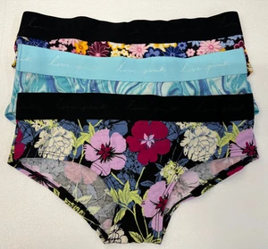 Victoria’s Secret Love Pink Brief Set de 3 Bragas (Talla M) - Imagen 1 de 3