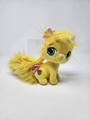 Плюшевая желтая коса Disney Palace Pets Rapunzel's Pet Kitty Cat Summer 6 дюймов - Изображение 1 из 4