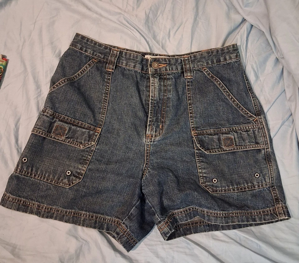 Pantalones Cortos JEANS DENIM Old Navy TALLA JUNIOR 8 Foto 1 de 2