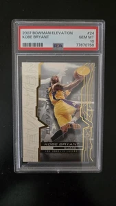 Kobe Bryant Bowman Elevation SP 2007-08 base PSA 10 gemas ¡Como nuevo! TARJETA #24! LAKERS! - Imagen 1 de 4