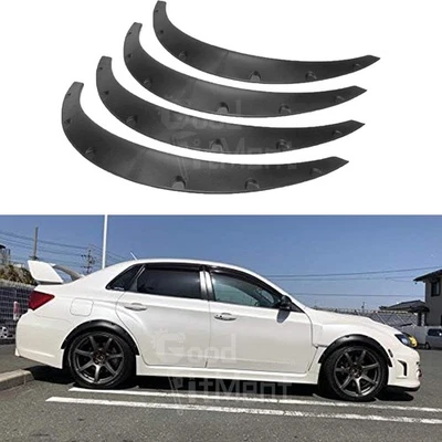 For Subaru WRX STI 4Pcs 3.5" Car Fender Flares Extra Wide Body Kit Wheel Arches Foto 1 de 4
