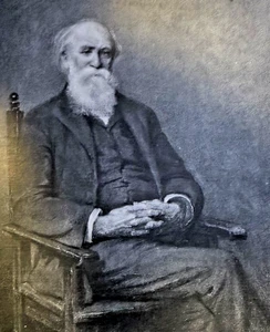 1907 Vintage Magazine Illustration Naturalist John Burroughs - Picture 1 of 2