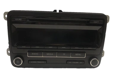 AUTORADIO PER VOLKSWAGEN Golf 6 Berlina 1K0035186 AN Anno 2008 2012 usato - Immagine 1 di 4