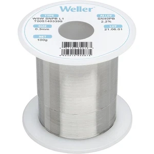 Weller Genuine OEM SnPb Solder Wire, 0.3mm, 100g - T0051403399 - Picture 1 of 5