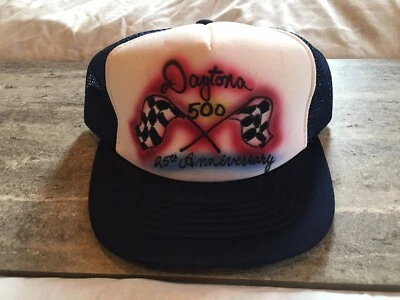 Sombrero de camionero Daytona 500 1983 Snapback Dale Earnhardt Jr NASCAR Winston de colección Foto 1 de 4