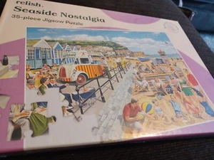  Relish. Seaside Nostalgia 35-Piece Jigsaw Puzzle Dementia Alzheimer's Elder - Picture 1 of 3