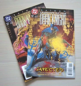 Batman - Leggende del Cavaliere Oscuro #83 & 84 - Infetto [2 parti] DC Non Letto 1996 - Foto 1 di 4