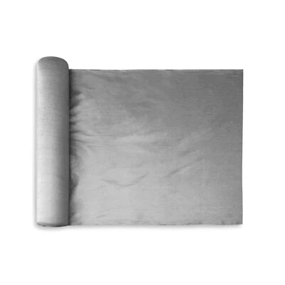 8 FT gray Fabric Roll Sunwind Screen UV Block Shade Cloth patio Yard - Image 1 of 4