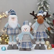 Christmas Doll Figurine Nordic Xmas Ornament for Holiday Tabletop Home Decor