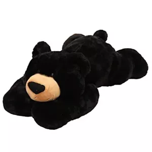 Weighted Stuffed Animals, 19.7" 3.3lbs Weighted Bear 50cm/19.7 inch Black Bear - Picture 1 of 8