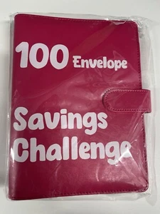 Money Saving Challenge Binder 100 Envelopes Savings Challenge Book 5050 Savings - Picture 1 of 6