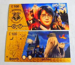 ★★ BILLET POLYMER " OR " SPECIAL HARRY POTTER 100 POUNDS ★★ H - Photo 1/1