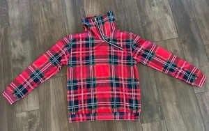 Acegolfs Pullover rot kariert Quarter-Zip Damen Gr. S Weihnachten Scottish Golf - Bild 1 von 3