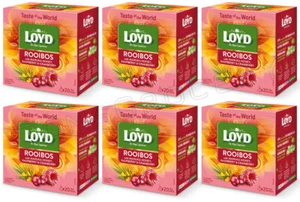 6 LOYD Rooibos Manuka Honey Raspberry & Cranberry Herbal Fruit Tea Infusion Box - Picture 1 of 6