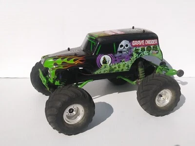 Traxxas Grave Digger Monster Jam Stampede Roller RPM Integy Upgrades RAR!! - Bild 1 von 4
