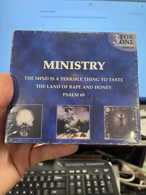 Ministry – 3 For One - The Mind/LAND OF RAPE/PSALM 69 RARE BOX SET (48) - Image 1 of 3