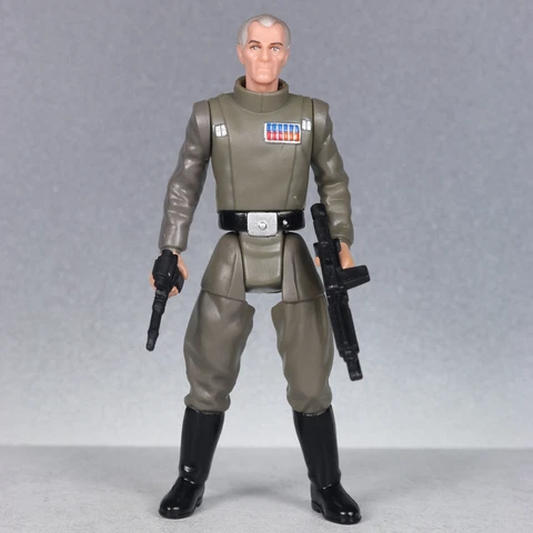 Star Wars Power of The Force GRAND MOFF TARKIN Death Star Complete 3.75" Figure Cover