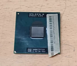 CPU INTEL CORE 2 DUO SLGF8 2.26MHz/3M/1066 P7550 SOCKET P 478 - Imagen 1 de 1