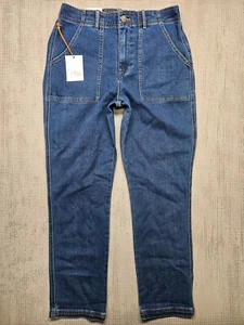 Knox Rose Jeans Women's High-Rise Straight Leg Jeans Size Medium Blue - Picture 1 of 10