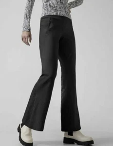 Athleta S SMALL Peak Hybrid Pant, Black Bootcut Winter Workout Running Pants Ski - Picture 1 of 3