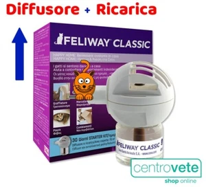 FELIWAY CLASSIC → Diffusore + Ricarica 48 ml - Rilassa GATTI che stanno in CASA - Foto 1 di 1