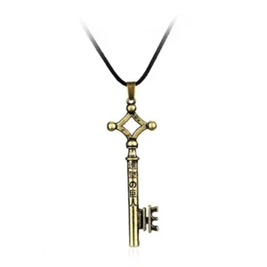 Collar Llavero Ataque a los Titanes Anime Eren Yeager Colgante Stock Reino Unido - Imagen 1 de 3