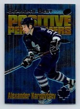 1999-00 Topps Chrome Positive Performers #PP1 Alexander Karpovtsev Maple Leafs