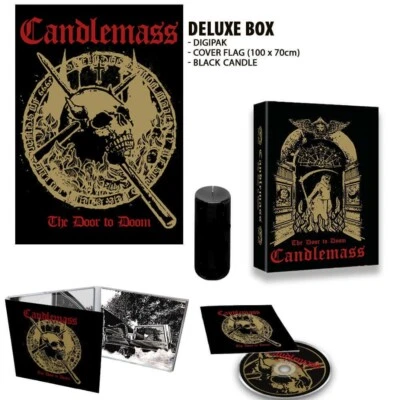 Candlemass - The Door To Doom (Limited Deluxe Boxset with Flag and Black Candle) - Image 1 of 4