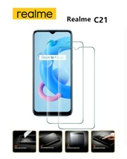 [2 Pezzi] PELLICOLA IN VETRO TEMPERATO PER Realme C21