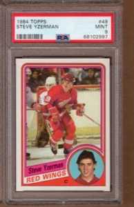 PSA 9 STEVE YZERMAN 1984/85 TOPPS ROOKIE CARD #49 Detroit Red Wings HOF ...997 - Picture 1 of 1